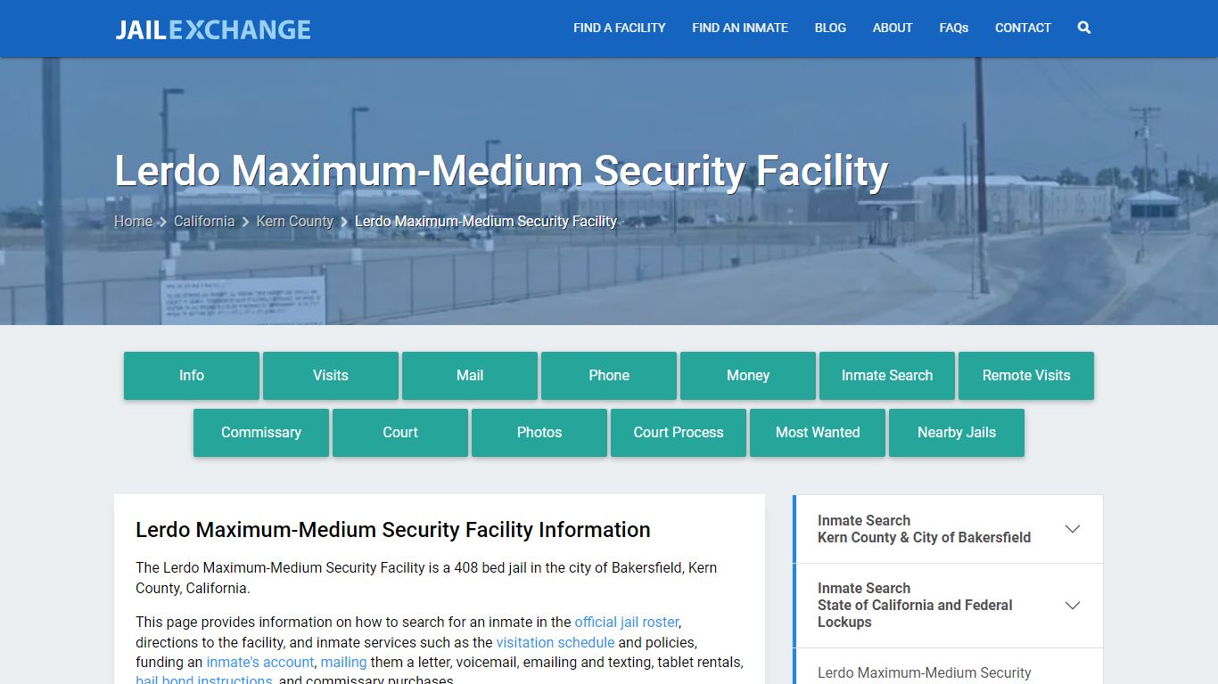Lerdo Maximum-Medium Security Facility - Jail Exchange